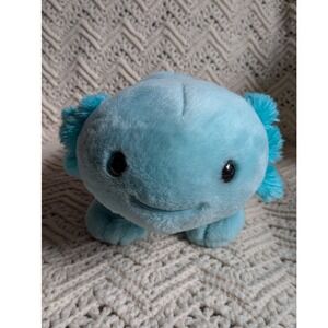 Build-A-Bear Workshop Teal Blue Axolotl Plush Stuffed Animal 18 Inch